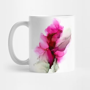 Pink Grey Blossom Mug